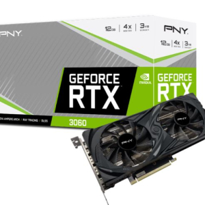 PNY GeForce RTX 3060 12GB UPRISING Dual Fan 3584 Cuda 1320/1777MHz - (VCG306012DFMPB)