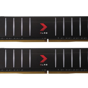 PNY XLR8 16GB (2x8GB) DDR4 UDIMM 3200Mhz CL16 1.35V Low Profile Black Heat Spreader Gaming Desktop PC Memory