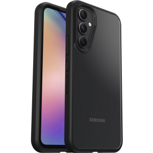 OtterBox React Samsung Galaxy A54 5G (6.4") Case Black Crystal (Clear/Black) - (77-91580)