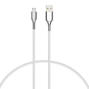 Cygnett Armoured Micro-USB to USB-A Cable (1M) - White (CY2688PCCAM)