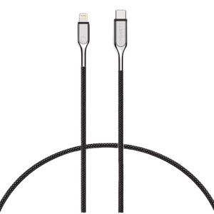 Cygnett Armoured Lightning to USB-C Cable (3M) - Black (CY4364PCCCL)