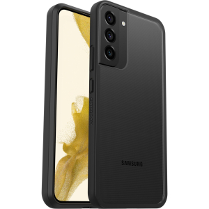 OtterBox React Samsung Galaxy S22+ 5G (6.6") Case Black Crystal (Clear/Black) -(77-86613)