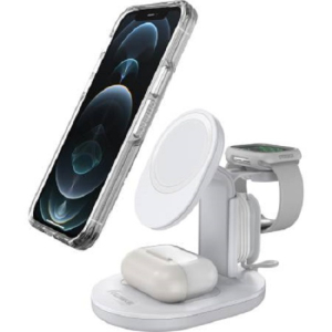 OtterBox 3-in-1 Charging Station for MagSafe - Lucid Dreamer (White) (78-80598)