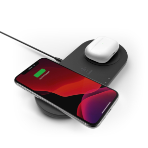 Belkin BoostCharge 15W Dual Wireless Charging Pads - Black (WIZ008auBK)