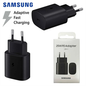 Samsung Wall Charger for Super Fast Charging 25W - Black (EP-TA800NBEGAU)