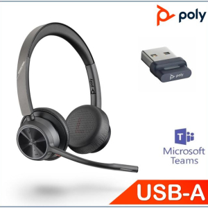 Plantronics/Poly Voyager 4320 UC Headset with usb-A dongle
