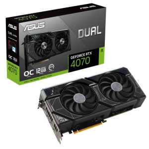 ASUS nVidia GeForce DUAL-RTX4070-O12G RTX 4070 12GB GDDR6X OC Edition