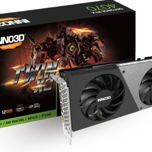 INNO3D nVidia GeForce RTX 4070 TWIN X2 (2475MHz/ 21Gbps) / 12GB GDDR6X / 192-bit / 3xDP+HDMI / VA52N /GA1048852 250x118x42mm (4070)