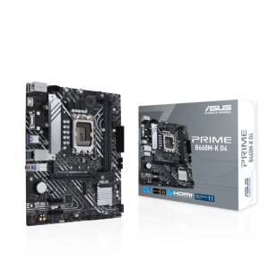 ASUS PRIME B660M-K D4 Intel LGA 1700 mATX Motherboard PCIe4.0
