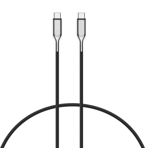 Cygnett Armoured USB-C to USB-C (2.0) Cable (3M)-Black(CY3742PCTYC)