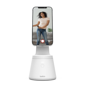 Magnetic Phone Mount with Face Tracking - For iPhone 13 and iPhone 12 Series - White (MMA001btWH)
