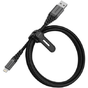 OtterBox Lightning to USB-A Premium Cable (2M) - Black (78-52644)