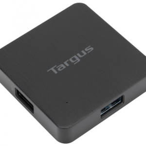 Targus 4 Port USB 3.0 Powered Hub with Fast Charging - SuperSpeed™ Transfer Rate of 615MB/Sec