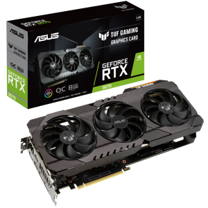 ASUS nVidia GeForce TUF-RTX3070-O8G-V2-GAMING 8GB GDDR6 OC Edition