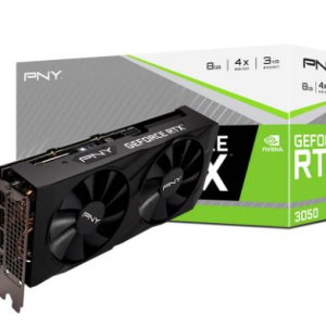 PNY nVidia  GeForce RTX™ 3050 8GB VERTO Dual Slot 1552/1777MHz 130W -3-year Limited Warranty