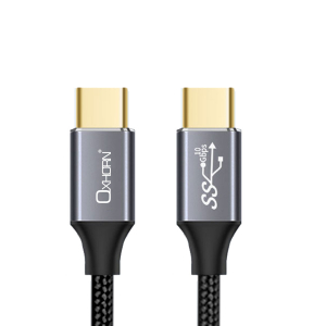 Oxhorn USB 3.1 Type C to Type C Gen2- Black (LS)