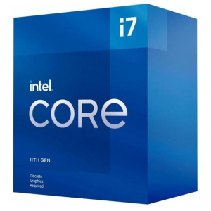 Intel i7-11700F CPU 2.5GHz (4.9GHz Turbo) 11th Gen LGA1200 8-Cores 16-Threads 16MB 65W Graphic Card Required 750 Retail Box 3yrs Rocket