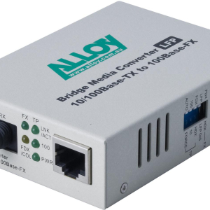 Alloy FCR200STR  10/100Base-TX to 100Base-FX Multimode Fibre (STR) Converter with LFP via FEF or FM. 2Km