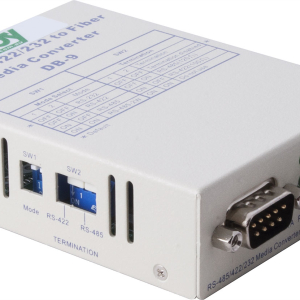 Alloy SCR460SC-1 RS-232/422/485 Serial DB-9 to Multimode Fibre Converter. Max. range 2Km