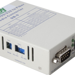 Alloy SCR460ST-1  RS-232/422/485 Serial DB-9 to Multimode Fibre Converter. Max. range 2Km