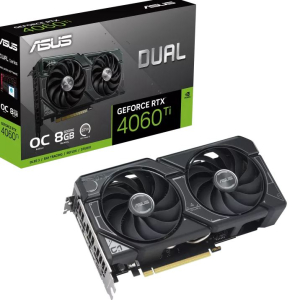 ASUS nVidia GeForce DUAL-RTX4060TI-O8G RTX4060 Ti OC Edition 8GB GDDR6