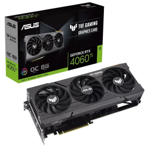 ASUS nVidia GeForce TUF-RTX4060TI-O8G-GAMING TUF Gaming RTX 4060 Ti 8GB GDDR6 OC Edition